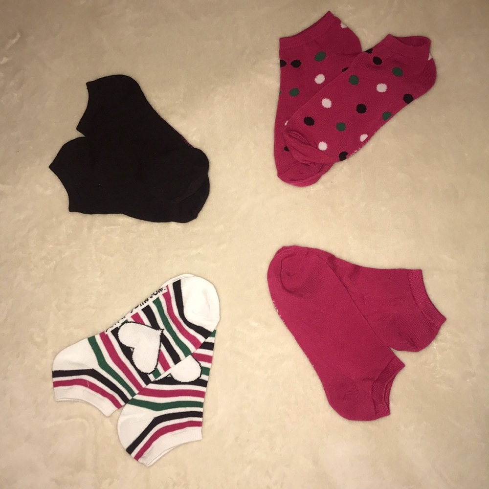 NEW|Betsey Johnson Girls Socks